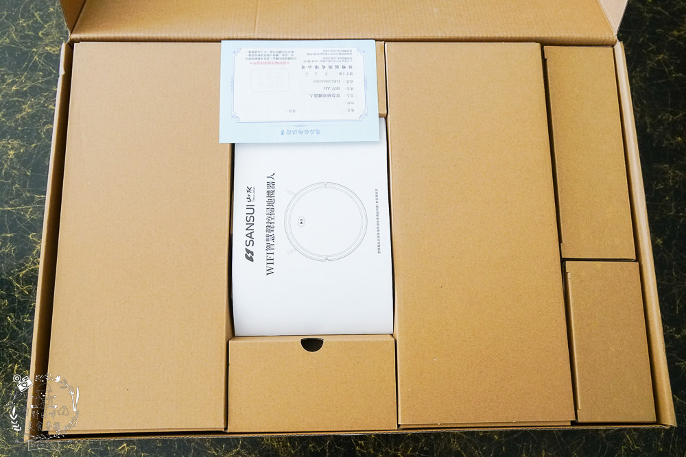 SANSUI山水 智能掃地機器人開箱!支援google音箱聲控超方便!陀螺儀路徑導航清掃超智能!獨立集塵盒跟水箱