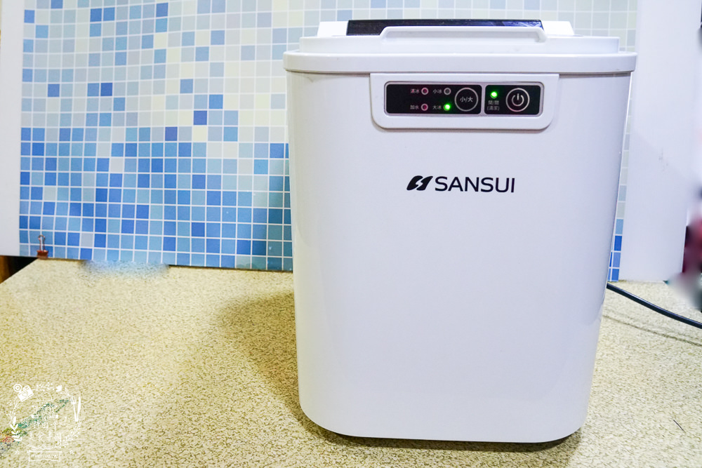 [開箱]SANSUI 山水 微電腦全自動製冰機|9分鐘快速製冰機|一鍵自動清洗很方便|露營製冰機還有大小冰塊選擇!