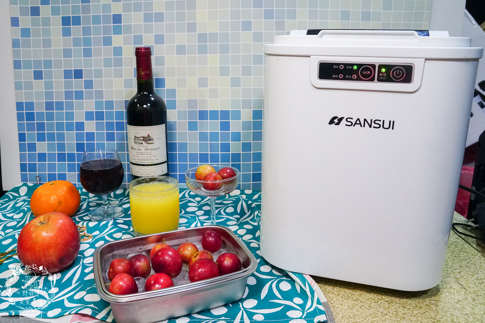 [開箱]SANSUI 山水 微電腦全自動製冰機|9分鐘快速製冰機|一鍵自動清洗很方便|露營製冰機還有大小冰塊選擇!