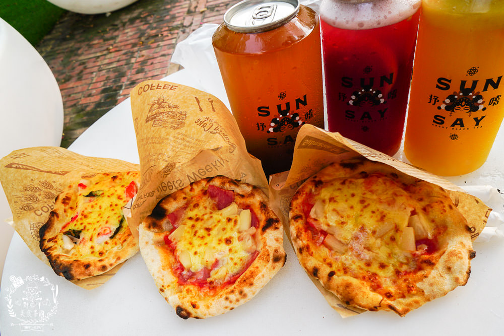 高雄[抒嗜人文茶飲SUNSAY]鳳山超浪漫露天咖啡廳!到了夜晚還會閃閃發光~