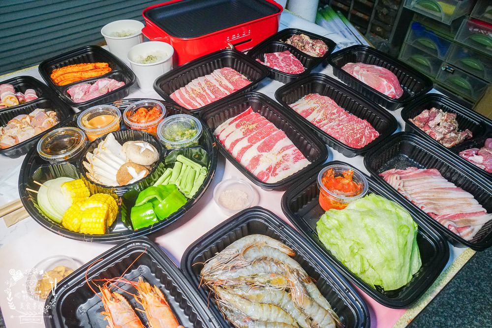 高雄oh!yaki燒烤外帶套餐!在家也能爽爽吃超澎湃燒烤!滿額還能加購超厲害燒烤盤?