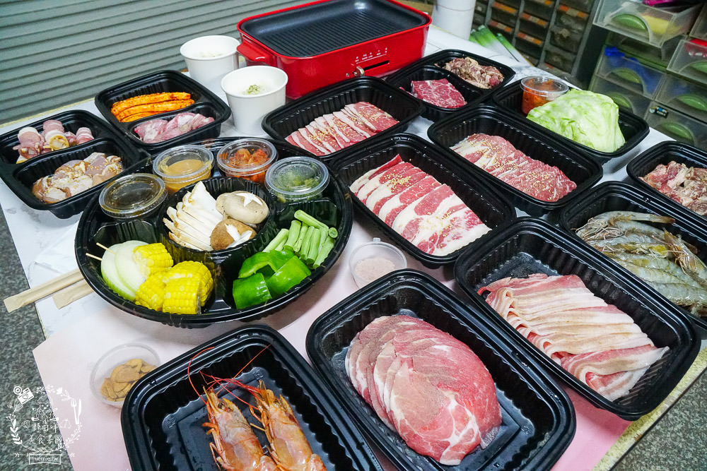 高雄oh!yaki燒烤外帶套餐!在家也能爽爽吃超澎湃燒烤!滿額還能加購超厲害燒烤盤?